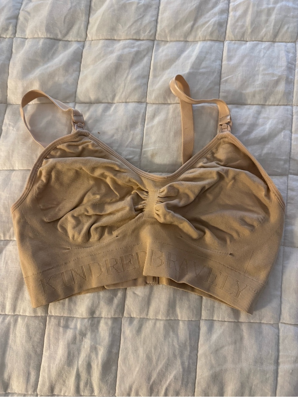 Kindred Bravely Wireless Maternity/Nursing Bra - Beige